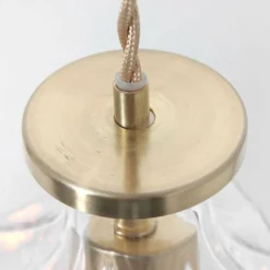 Luminaires Steinhauer Suspension Steinhauer Grazioglass Laiton, 1 lumière