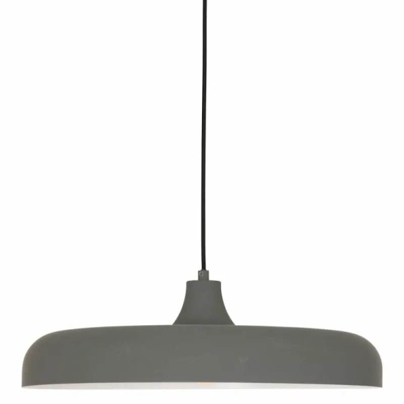 Lampes Industrielles-Luminaires Steinhauer Suspension Steinhauer Krisip Gris, Blanc, 1 lumière