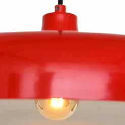 Lampes Industrielles-Luminaires Steinhauer Suspension Steinhauer Krisip Blanc, 1 lumière