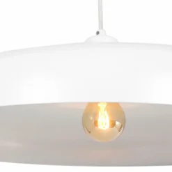 Lampes Industrielles-Luminaires Steinhauer Suspension Steinhauer Krisip Blanc, 1 lumière