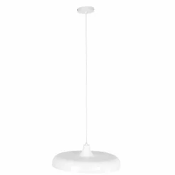 Lampes Industrielles-Luminaires Steinhauer Suspension Steinhauer Krisip Blanc, 1 lumière