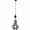 Lampes En Bois-Luminaires Steinhauer Suspension Steinhauer liberty bell Brun, 1 lumière