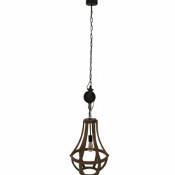 Lampes En Bois-Luminaires Steinhauer Suspension Steinhauer liberty bell Brun, 1 lumière