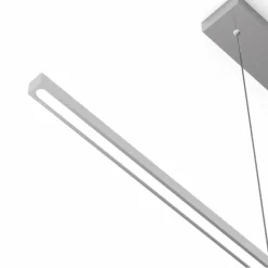 Luminaires Steinhauer Suspension Steinhauer Light Stripe LED Acier inoxydable, 1 lumière* Éclairage Led