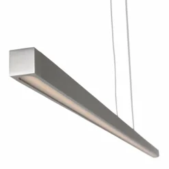 Luminaires Steinhauer Suspension Steinhauer Light Stripe LED Acier inoxydable, 1 lumière* Éclairage Led