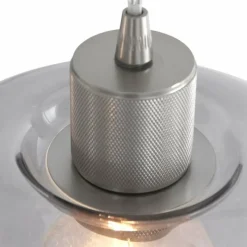 Luminaires Steinhauer Suspension Steinhauer Lotus Acier inoxydable, 1 lumière