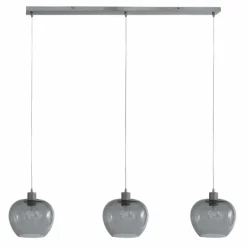 Luminaires Steinhauer Suspension Steinhauer Lotus Acier inoxydable, 1 lumière