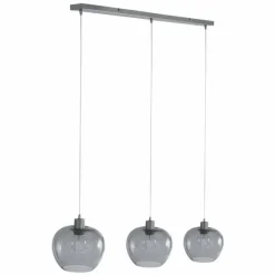 Luminaires Steinhauer Suspension Steinhauer Lotus Acier inoxydable, 1 lumière