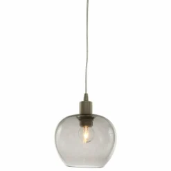 Luminaires Steinhauer Suspension Steinhauer Lotus Acier inoxydable, 1 lumière