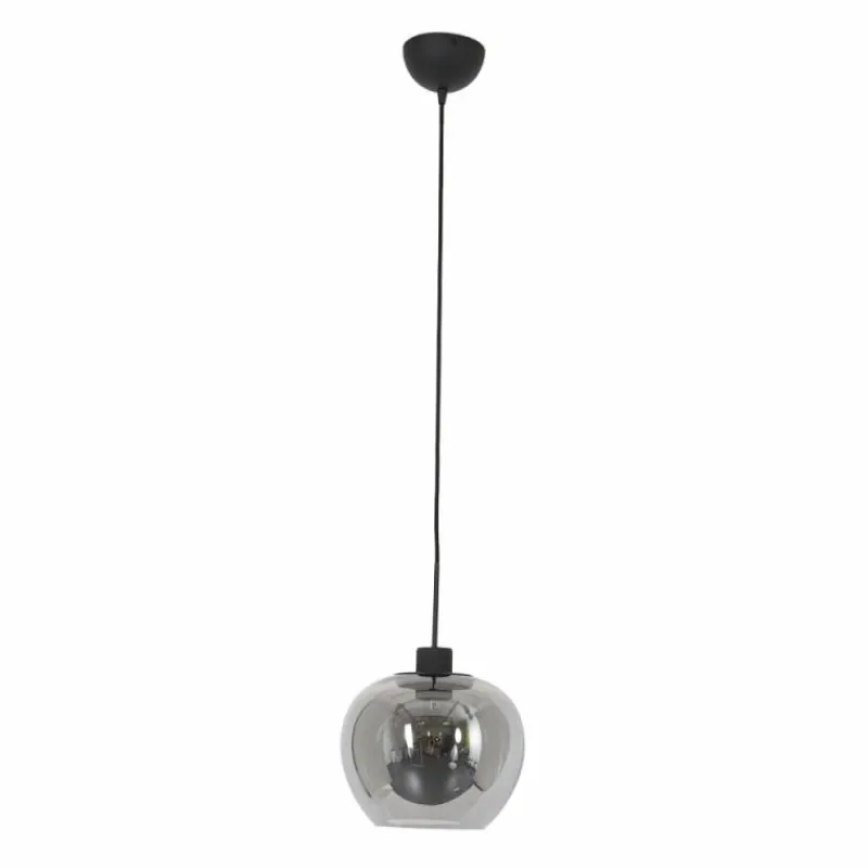 Suspension Verre Fumé-Luminaires Steinhauer Suspension Steinhauer Lotus Noir, 1 lumière