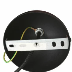 Suspension Verre Fumé-Luminaires Steinhauer Suspension Steinhauer Lotus Noir, 1 lumière