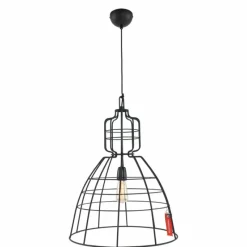 Lampes Industrielles-Luminaires Steinhauer Suspension Steinhauer Mark III Noir, 1 lumière