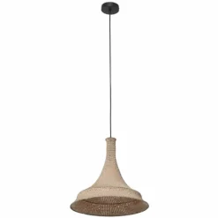 Lampes En Tissu-Luminaires Steinhauer Suspension Steinhauer Marrakesch Noir, 1 lumière