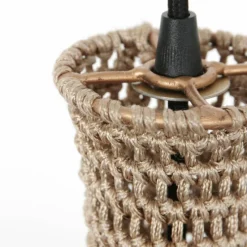 Lampes En Tissu-Luminaires Steinhauer Suspension Steinhauer Marrakesch Noir, 1 lumière