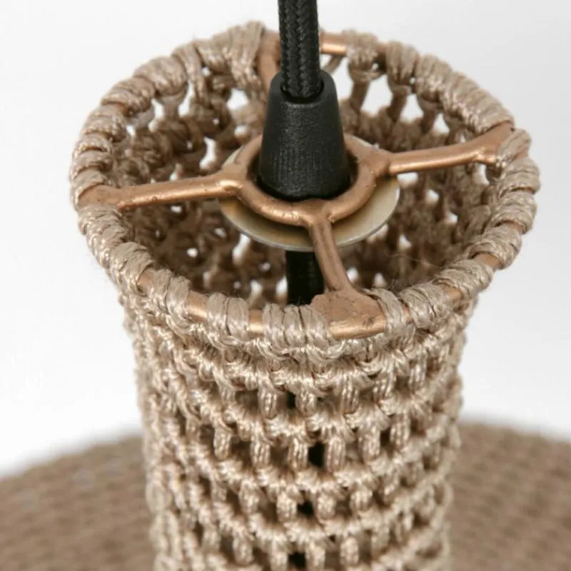 Lampes En Tissu-Luminaires Steinhauer Suspension Steinhauer Marrakesch Noir, 1 lumière