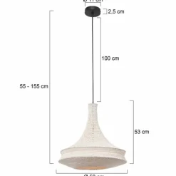 Lampes En Tissu-Luminaires Steinhauer Suspension Steinhauer Marrakesch Noir, 1 lumière