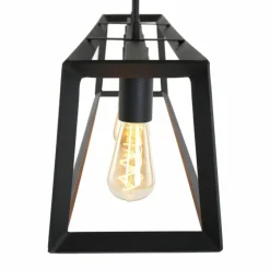 Luminaires Steinhauer Suspension Steinhauer Mats Noir, 4 lumières* Suspensions
