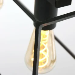 Luminaires Steinhauer Suspension Steinhauer Mats Noir, 4 lumières* Suspensions