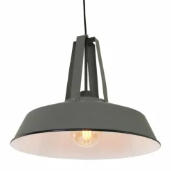 Lampes Industrielles-Luminaires Steinhauer Suspension Steinhauer Mexlite Gris, 1 lumière