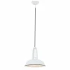 Lampes Industrielles-Luminaires Steinhauer Suspension Steinhauer Mexlite Blanc, 1 lumière