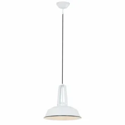 Lampes Industrielles-Luminaires Steinhauer Suspension Steinhauer Mexlite Blanc, 1 lumière