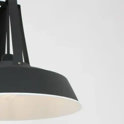 Lampes Industrielles-Luminaires Steinhauer Suspension Steinhauer Mexlite Noir, 1 lumière