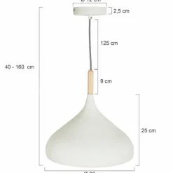 Luminaires Steinhauer Suspension Steinhauer Mexlite Blanc, 1 lumière* Suspensions