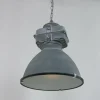 Lampes Industrielles-Luminaires Steinhauer Suspension Steinhauer Mexlite Gris, 1 lumière