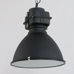 Lampes Industrielles-Luminaires Steinhauer Suspension Steinhauer Mexlite Noir, 1 lumière