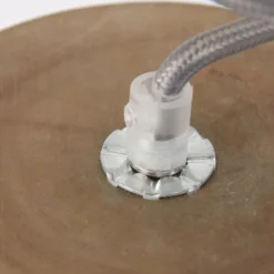 Lampes Industrielles-Luminaires Steinhauer Suspension Steinhauer Mexlite Gris, 1 lumière