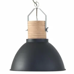 Lampes Industrielles-Luminaires Steinhauer Suspension Steinhauer Mexlite Noir, 1 lumière