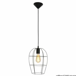Lampes Industrielles-Luminaires Steinhauer Suspension Steinhauer Minimalics Noir, 1 lumière