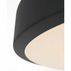Lampes Industrielles-Luminaires Steinhauer Suspension Steinhauer Nimbus Noir, 1 lumière