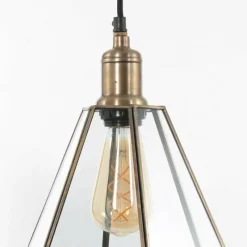 Luminaires Steinhauer Suspension Steinhauer PIMPERNEL Bronze, 1 lumière