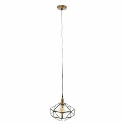 Luminaires Steinhauer Suspension Steinhauer Pimpernel Bronze, 1 lumière