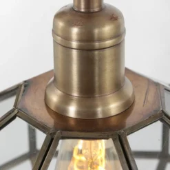 Luminaires Steinhauer Suspension Steinhauer Pimpernel Bronze, 1 lumière