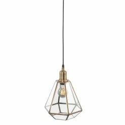 Luminaires Steinhauer Suspension Steinhauer Pimpernel Bronze, 1 lumière