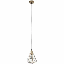 Luminaires Steinhauer Suspension Steinhauer Pimpernel Bronze, 1 lumière