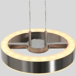 Luminaires Steinhauer Suspension Steinhauer Piola LED Acier brossé, 2 lumières* Éclairage Led