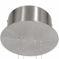 Luminaires Steinhauer Suspension Steinhauer Piola LED Acier brossé, 2 lumières* Éclairage Led