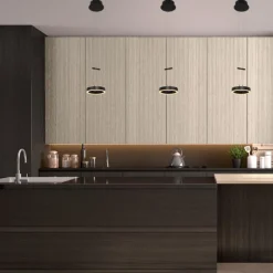 Luminaires Steinhauer Suspension Steinhauer Piola LED Noir, 2 lumières* Éclairage Led