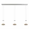 Luminaires Steinhauer Suspension Steinhauer Piola LED Acier brossé, 6 lumières* Éclairage Led