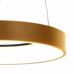 Lampes Dorées-Luminaires Steinhauer Suspension Steinhauer Ringlede Or, Blanc, 1 lumière