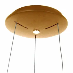 Lampes Dorées-Luminaires Steinhauer Suspension Steinhauer Ringlede Or, Blanc, 1 lumière
