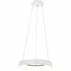 Lampes Industrielles-Luminaires Steinhauer Suspension Steinhauer Ringlede Blanc, 1 lumière