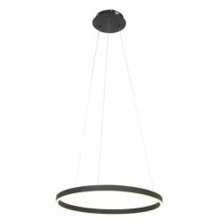 Luminaires Steinhauer Suspension Steinhauer Ringlux LED Noir, 2 lumières* Éclairage Led