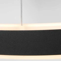 Luminaires Steinhauer Suspension Steinhauer Ringlux LED Noir, 2 lumières* Éclairage Led