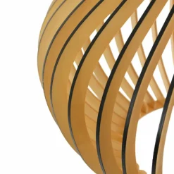 Luminaires Scandinaves-Luminaires Steinhauer Suspension Steinhauer Smukt Hêtre, Noir, 1 lumière