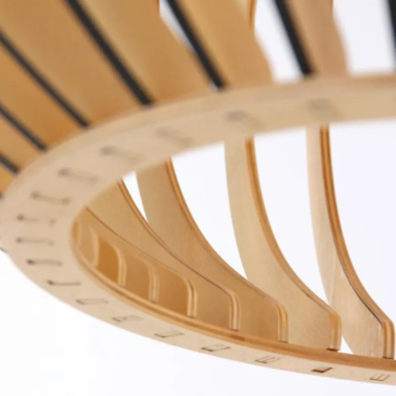 Luminaires Scandinaves-Luminaires Steinhauer Suspension Steinhauer Smukt Hêtre, Noir, 1 lumière