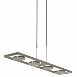 Luminaires Steinhauer Suspension Steinhauer Soleil LED Acier brossé, 4 lumières* Éclairage Led